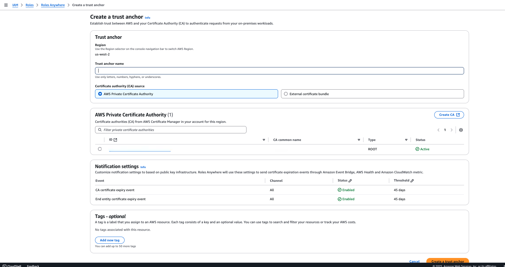 create-trust-anchor-page